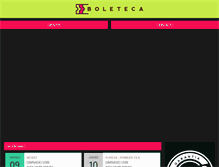 Tablet Screenshot of boleteca.com